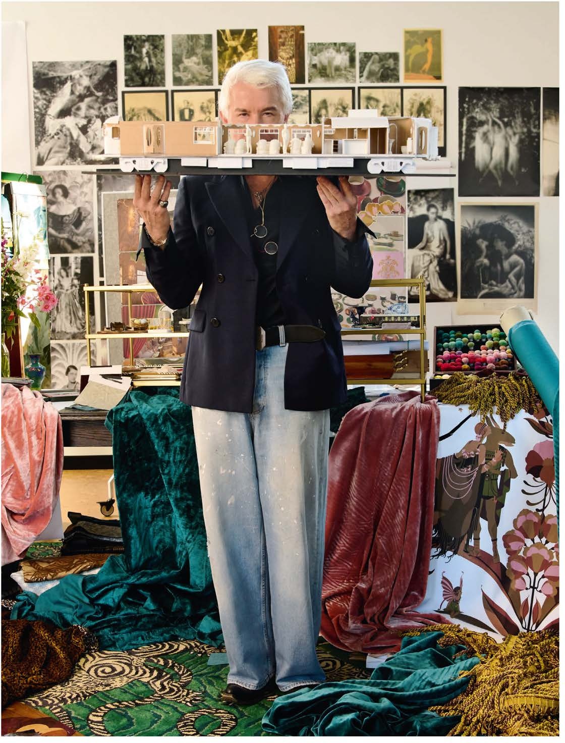 Baz Luhrmann photographed for Condé Nast Traveller