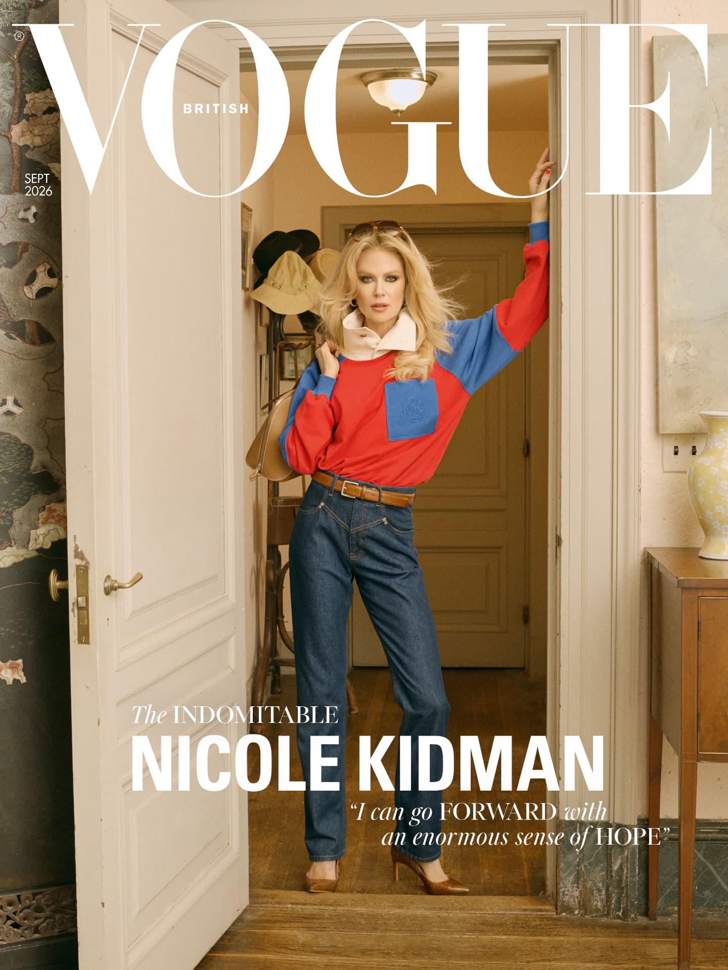 Nicole Kidman, British Vogue cover